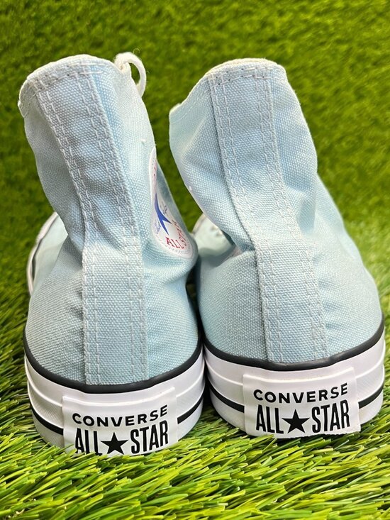 Converse Chuck Taylor All Star High Womens Size 7 Blue Casual Shoes Sneakers - Picture 7 of 11